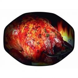 Tapa envase aluminio pollo 2600 cc (100 und)(5)