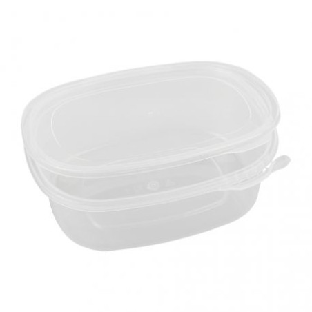 Tarrina PP oval bisagra precinto 750 cc (46 und)(6)