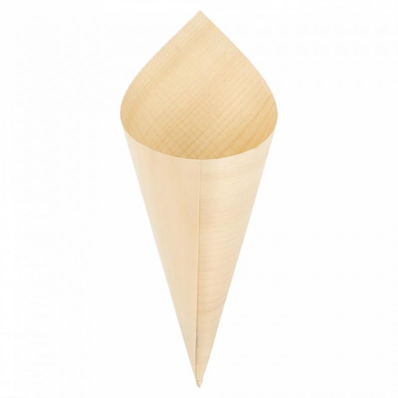 Cono Bambú 18 cm (50 und)