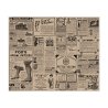 Papel envoltorio"Periódico" 31 x 38 cm Kraft (1000 und)(4)