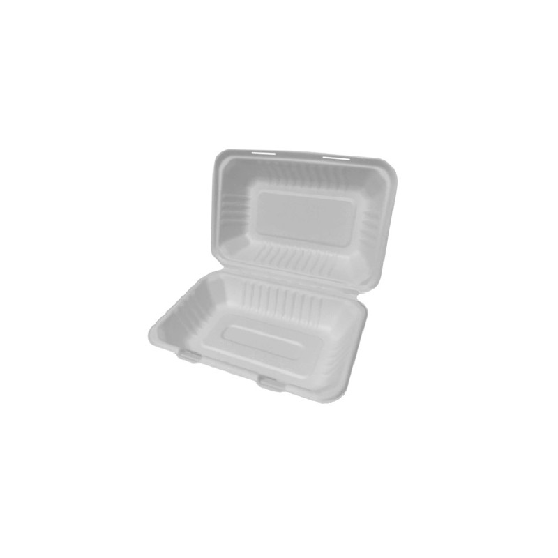 Envase portapicnic Caña de Azúcar 1 comp 230 x 153 x 77 mm (50 und)(5)