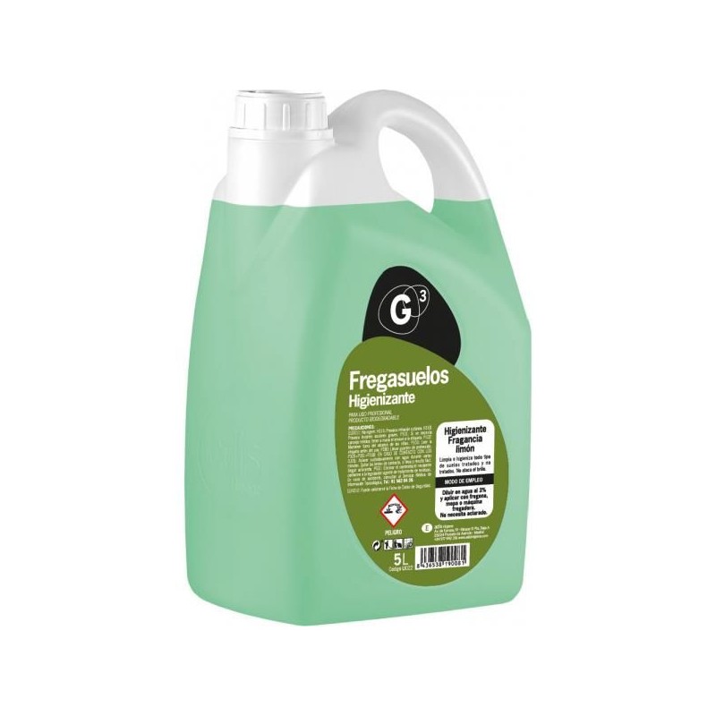 Fregasuelos Higienizante Limón G3 5L (4)