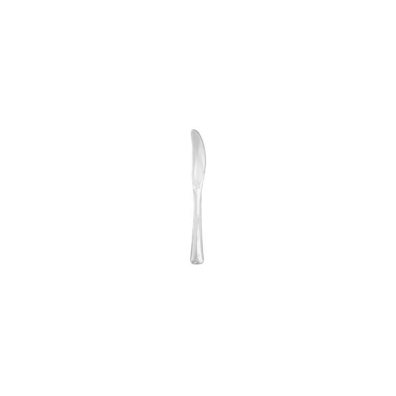 Cuchillo Reutilizable Transparente 180 mm (50 und)(40)
