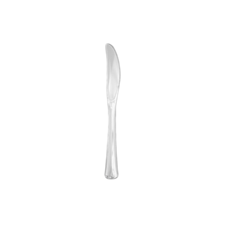Cuchillo Reutilizable Transparente 180 mm (50 und)(40)