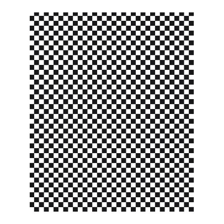 Papel envoltorio cuadros negros 31 x 38 cm (1000 und)