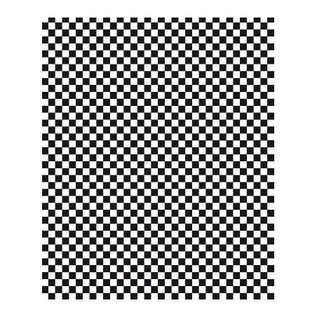 Papel envoltorio cuadros negros 31 x 38 cm (1000 und)