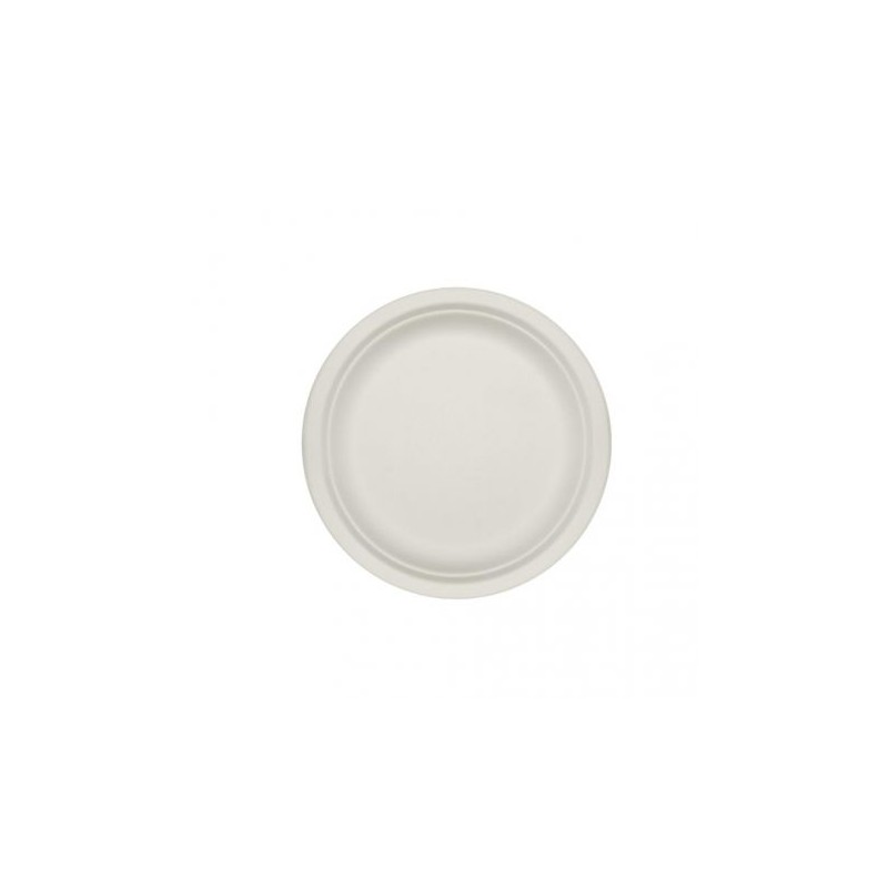 Plato Caña de Azúcar 22 cm (50 und)(10)