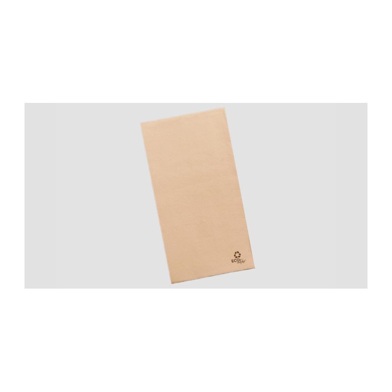 Serv. 30 x 40 micropunto, 1/6 americana, 2 capas BIO-ECO reciclado 100%, color beige (100 uds) (24)