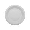 Plato Cartón Blanco Antigrasa 18 cm (50 und)(6)