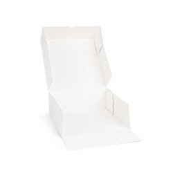 Caja tarta 32x32x12 cm (25 und) Blanca  (4)