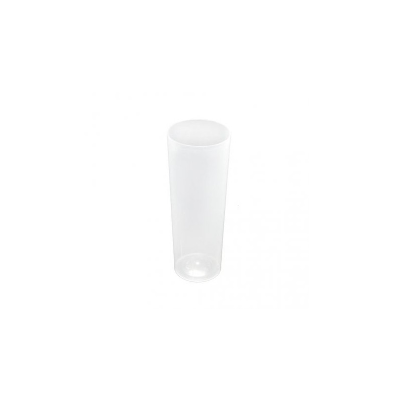 Vaso PP Tubo 300 cc Reutilizable (10 und)(50)