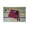 Serv. 40 x 40 2 Capas Celulosa Burdeos (100 und)(24)