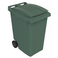 Contenedor plástico c/ruedas 360 L (sin Pedal)