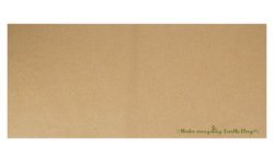 Mantel 30 x 40 cm Papel Kraft "Greentek" (1500 und)