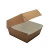Caja portahamburguesas Kraft grande 11,5 x 11,5 x 7.5 cm (150 und)(3)