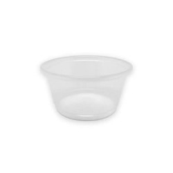 Tarrina rpet transparente redonda 60 cc (100 und)(25)