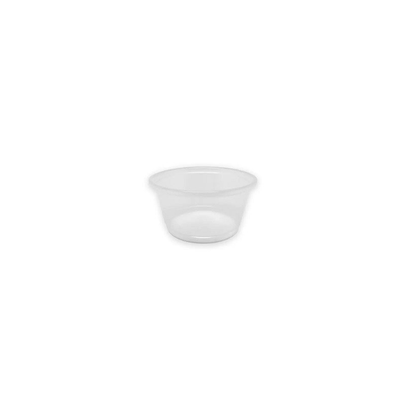 Tarrina rpet transparente redonda 60 cc (100 und)(25)