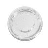 Tapa Tarrina rpet transparente  redonda 60 cc (100 und)(25)