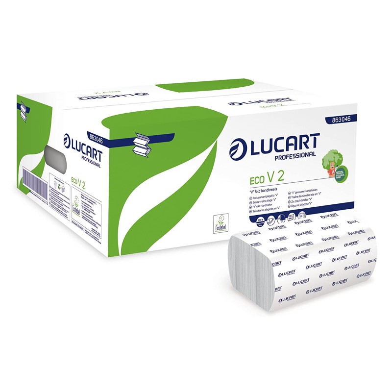 Caja toallas Z 2 Capas Eco Lucart (190 und)(20)