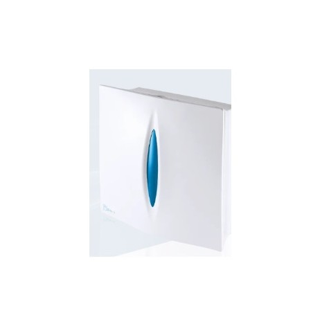 Dispensador plástico de Toallas engarzadas Visor gris