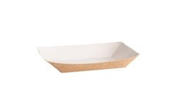 Barqueta  Kraft 300 cc  11 x 7 x 3.5 cm (100 und)(10)
