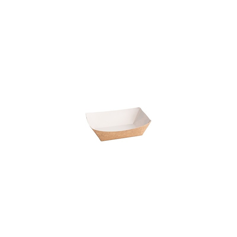 Barqueta  Kraft 300 cc  11 x 7 x 3.5 cm (100 und)(10)