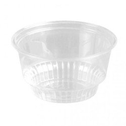 Envase rPet Redondo Transp. 237 ml- 8 Oz  (50 und)(20)