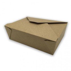 Caja Americana Kraft 1400 cc 197x140x45 mm (50 uds)(4)