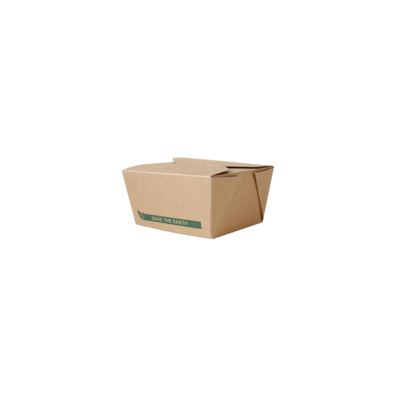 Caja Americana Kraft 900 cc 160x100x62 mm (50 uds)(6)