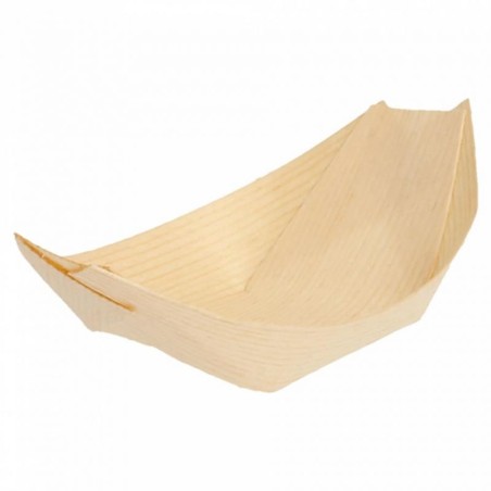 Barco Madera 19,5 x 10 x 2.5 cm  (50 Und)(40)