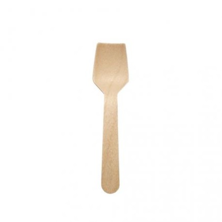 Cucharilla Helado Madera  (100 und)(100)