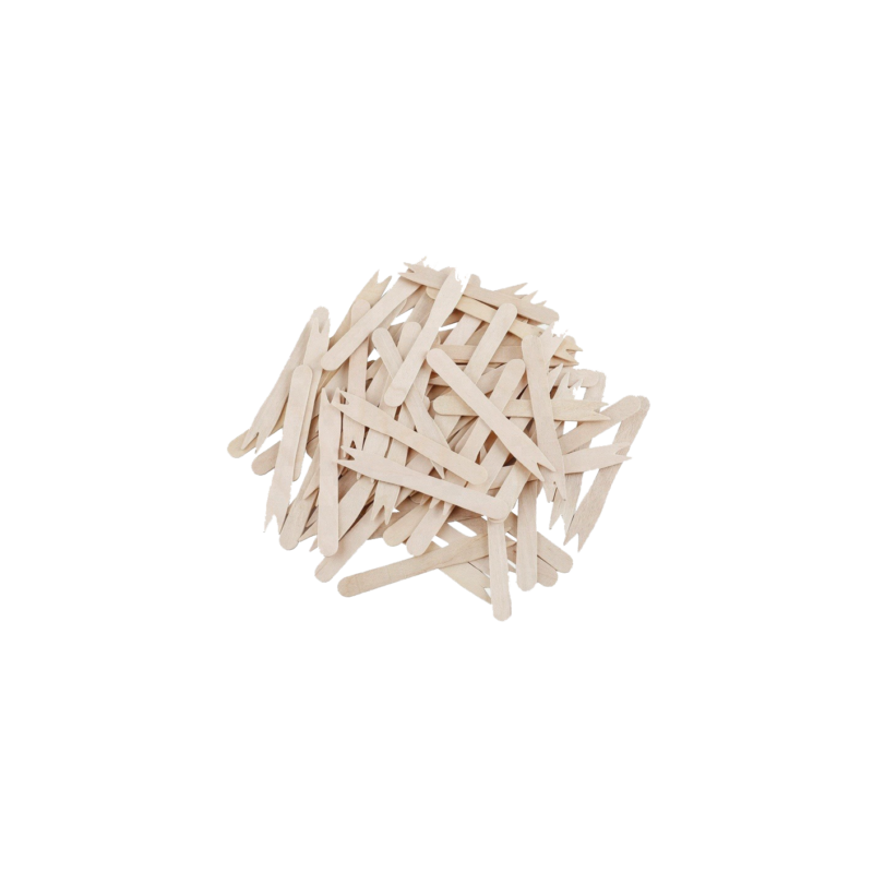 Tenedor snack madera de 8.5 cm (1000 uds)(10)
