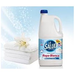 Lejía Lavadora La Salud 2L (Ropa Blanca)