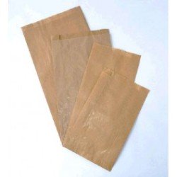 Bolsa Papel Kraft 3 Kg 19 + 7  x 34 cm (250 und)(12)