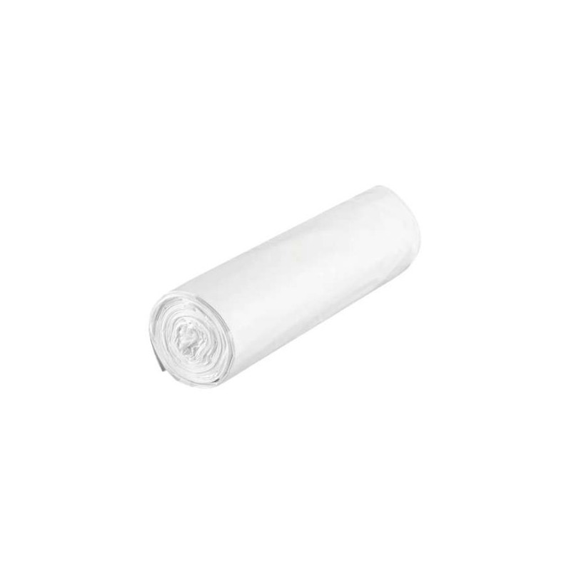 Bolsa basura reciclada 60 x 80 cm. Blanca (20 und) Galga 80 (50)