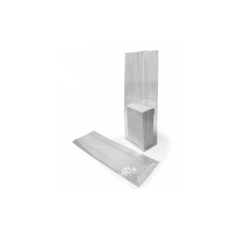 Bolsa PP 14x35+8 cm fondo cuadrado (100 uds)(20)