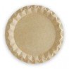 Plato Cartón Kraft 23 cm (100 und)(6)