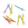 Mini Tenedor Maiz Colores 8.5 cm (500 uds)