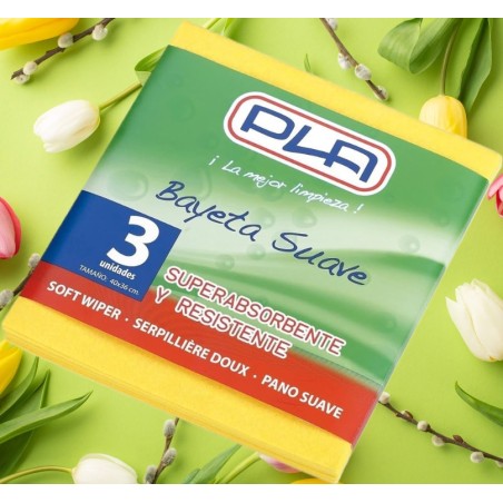 Bayeta Multiusos PLA Suave Pack 3 und