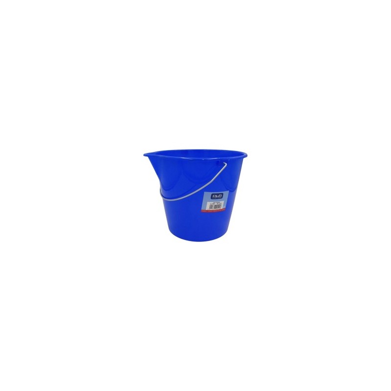 Cubo Pico Redondo Pla 12 L Asa Metálica