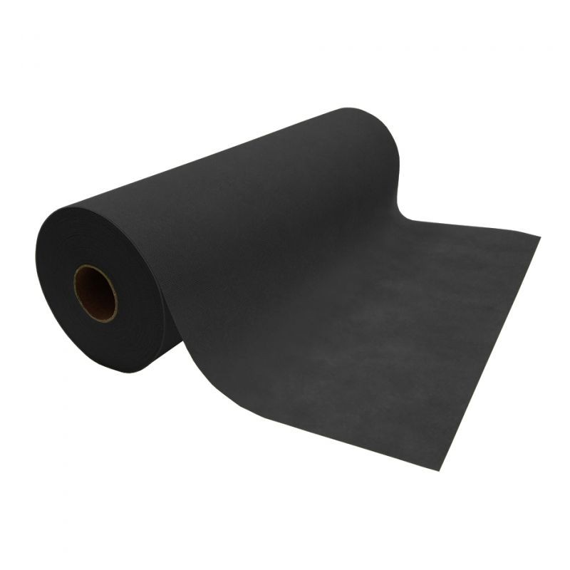 Rollo Camino de Mesa 0,40 x 48 m colores: negro (40-1.20)