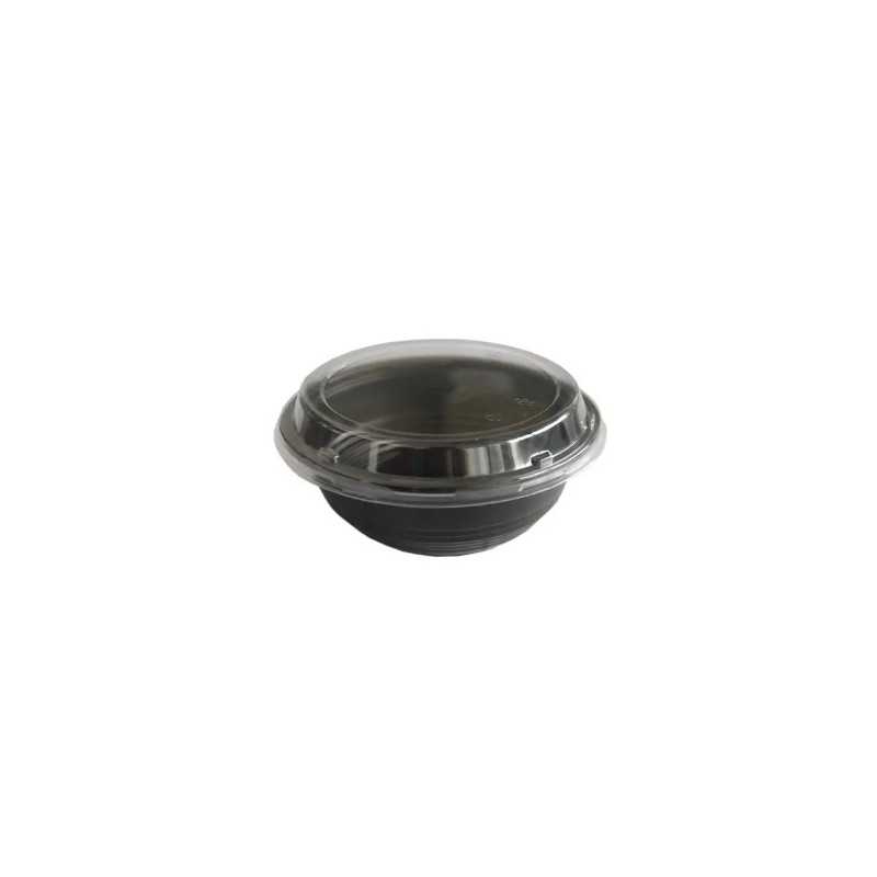 Bowl PS   550 cc + Tapa PS Transparente Antivaho (300 uds)