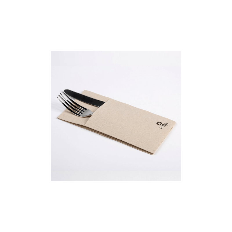 Serv. 30 x 40 cm. Kanguro Kraft micropunto (50 uds)(24)